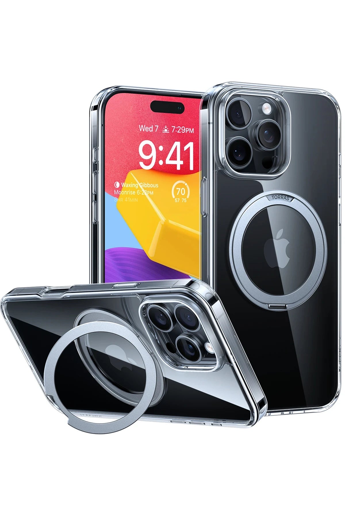 Torras O Stand Pro Serisi iPhone 16 Pro Max Magsafe Telefon Kılıfı