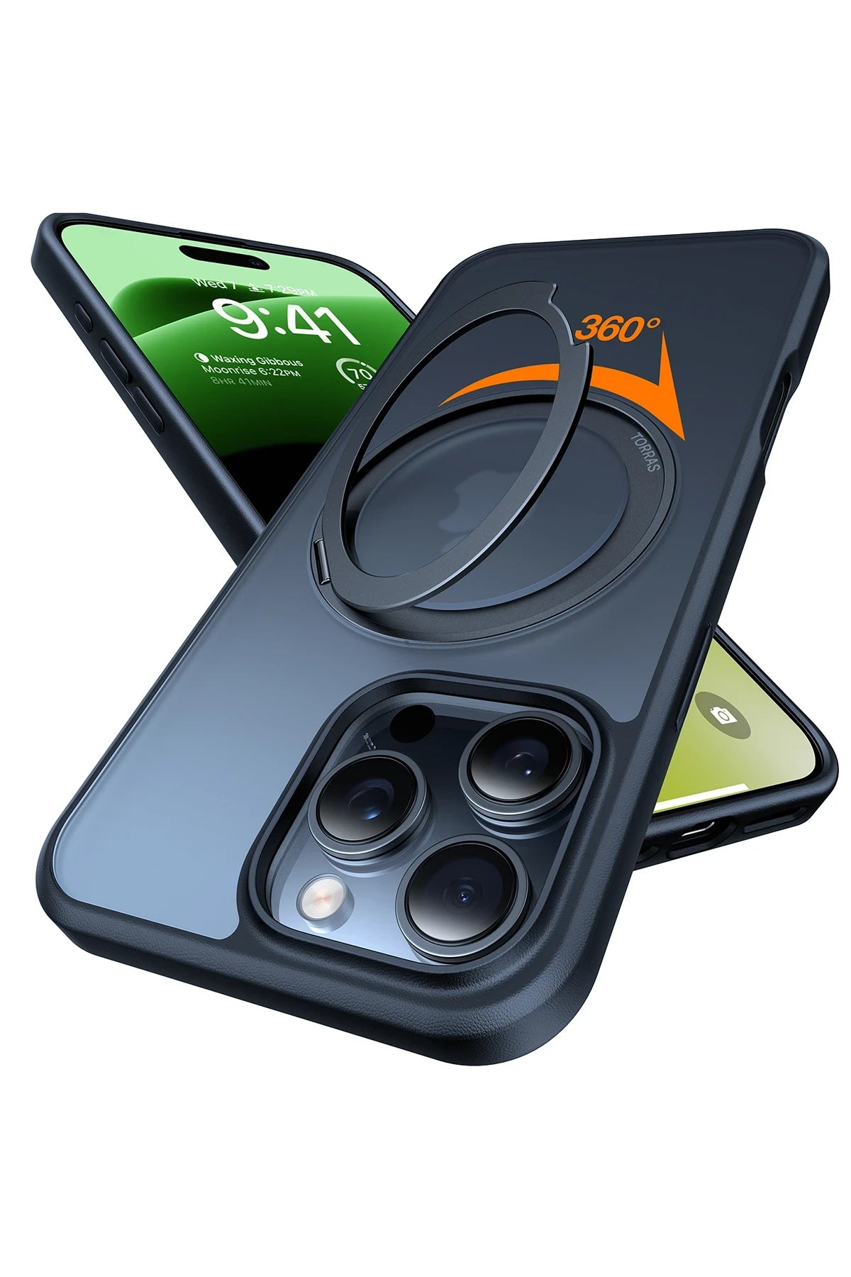 Torras O Stand Pro Serisi iPhone 16 Pro Max Magsafe Telefon Kılıfı