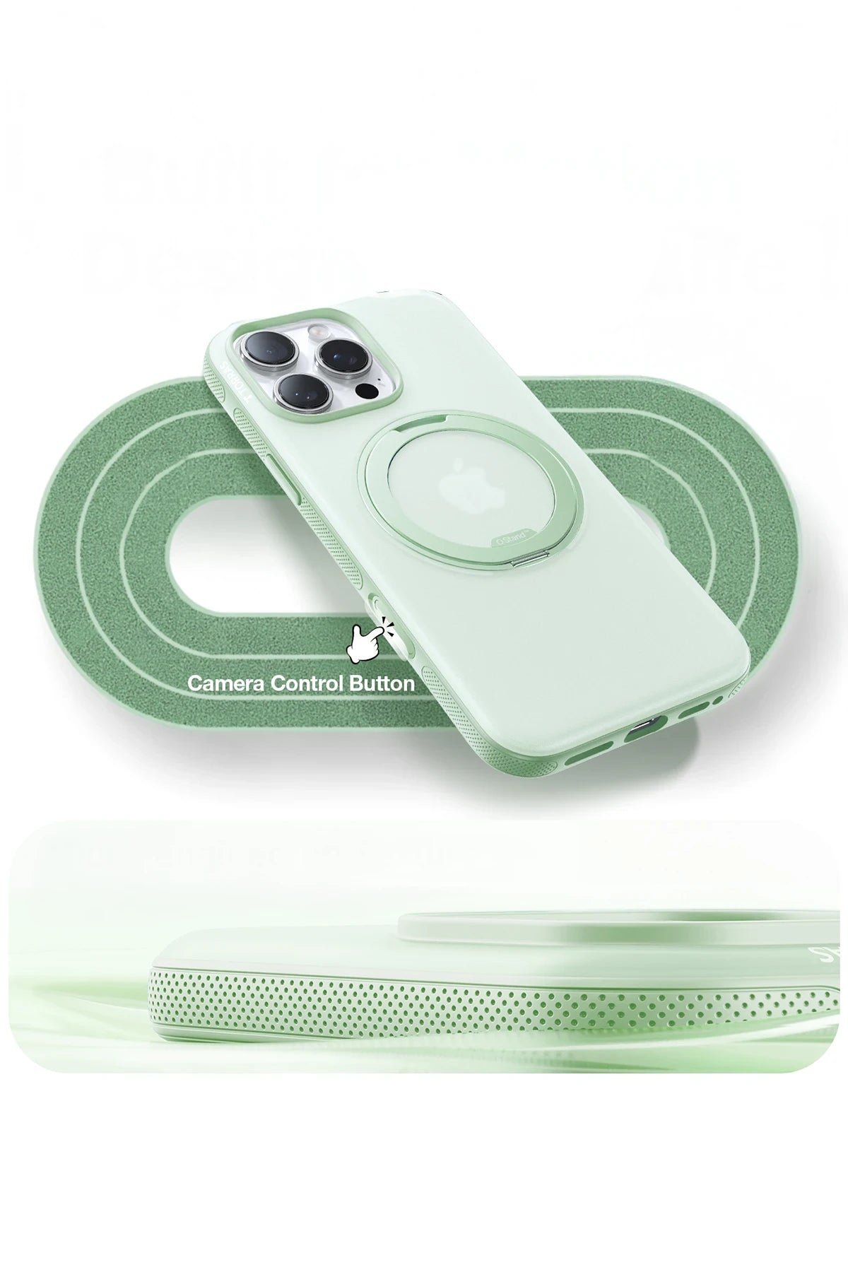 Torras O Stand R Fitness Serisi iPhone 16 Pro Max Magsafe Telefon Kılıfı