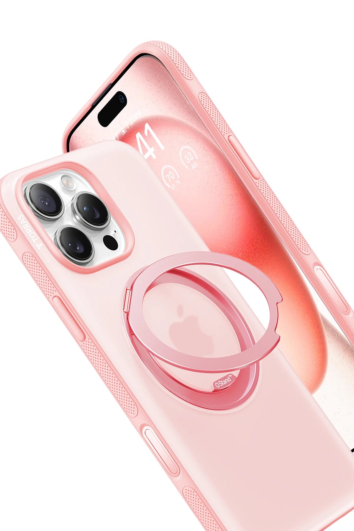 Torras O Stand R Fitness Serisi iPhone 16 Pro Max Magsafe Telefon Kılıfı