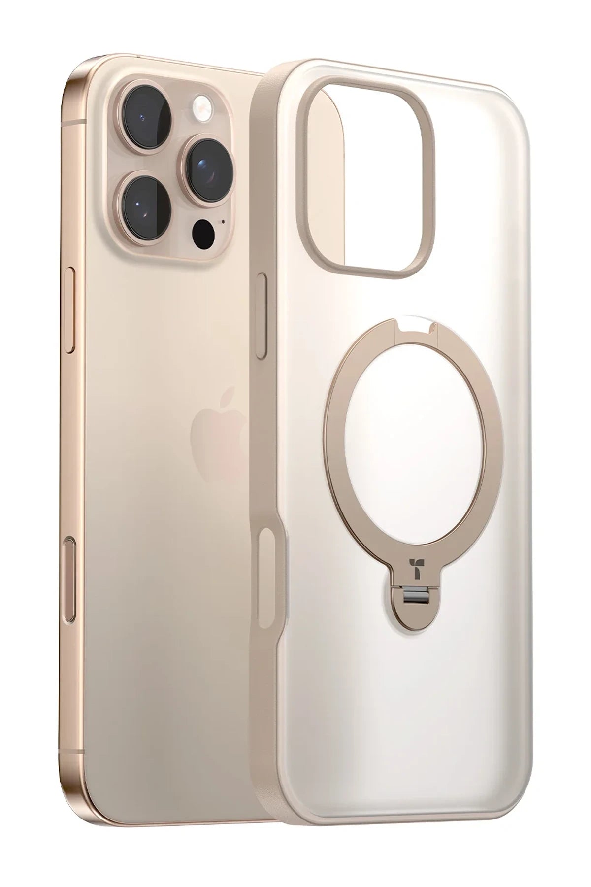 Torras O Stand Spin Serisi iPhone 16 Pro Max Magsafe Telefon Kılıfı