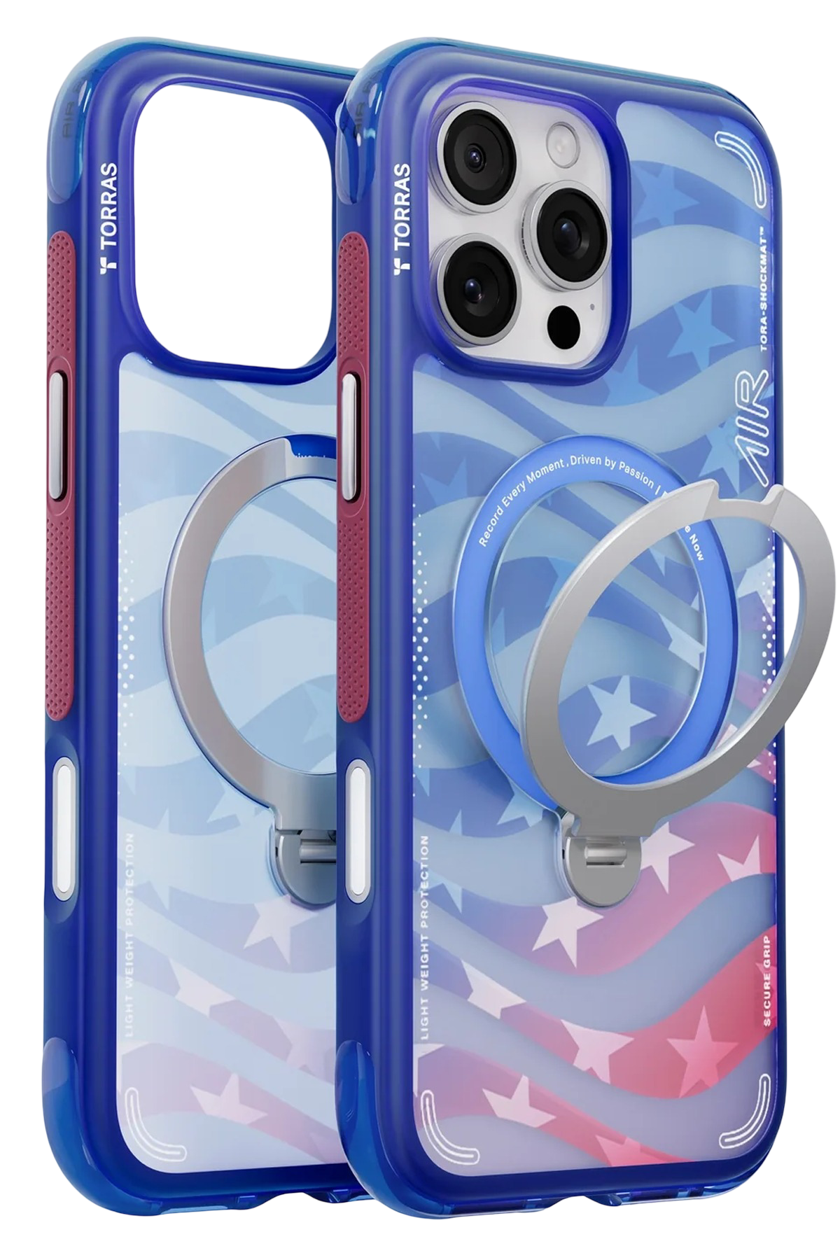 Torras Apple iPhone 16 Pro Max OStand Q3 Air World Cup Serisi Magsafe Telefon Kılıfı