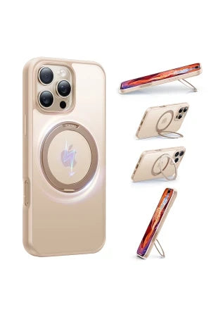 Torras Apple iPhone 16 Pro Max O Stand Pro Serisi Magsafe Telefon Kılıfı