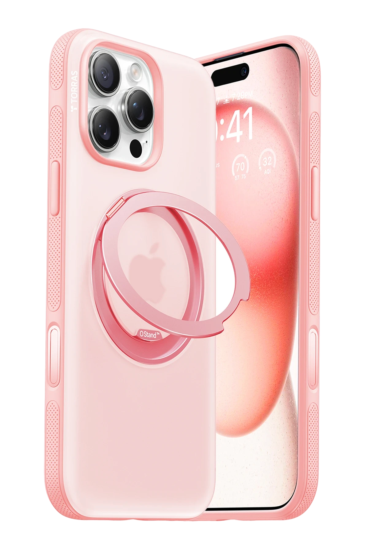 Torras O Stand R Fitness Serisi iPhone 16 Pro Magsafe Telefon Kılıfı