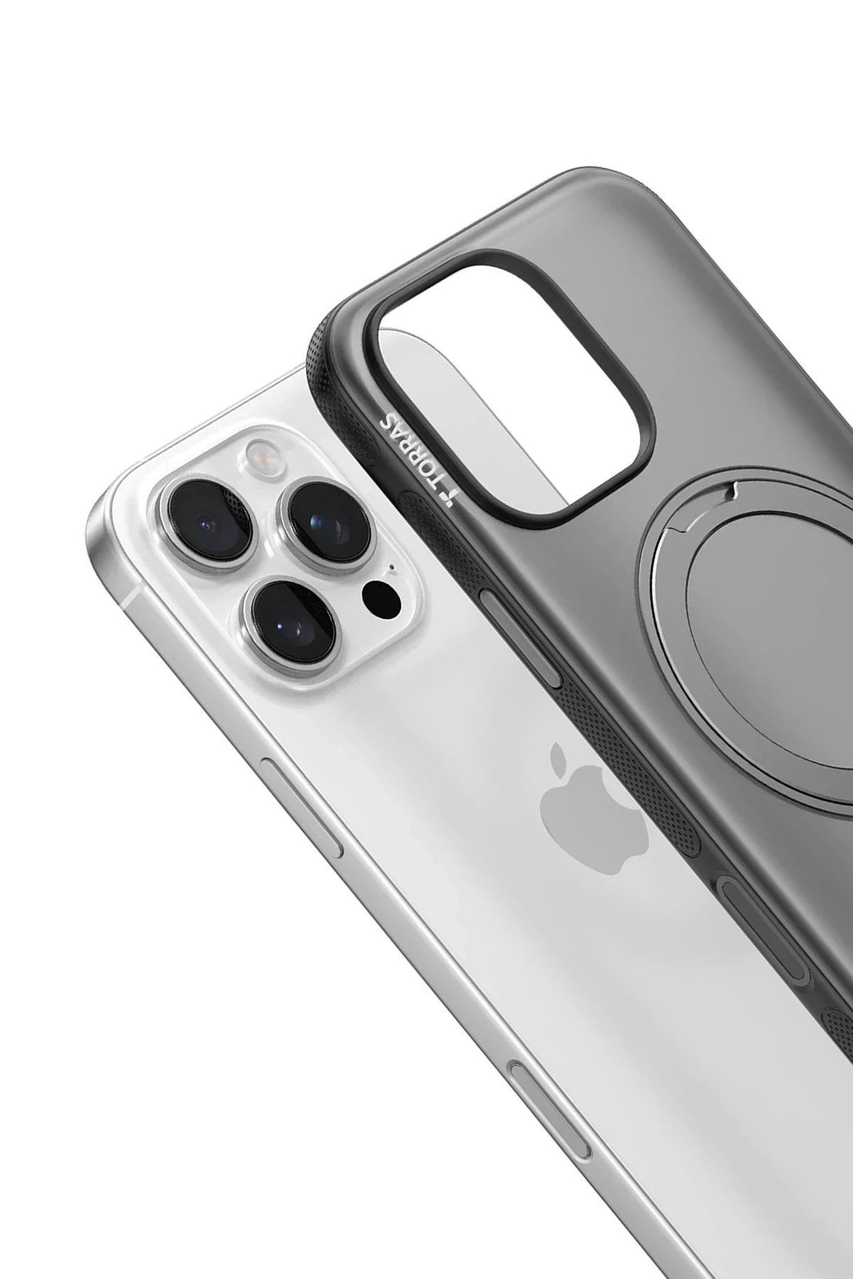 Torras O Stand R Fitness Serisi iPhone 16 Pro Magsafe Telefon Kılıfı