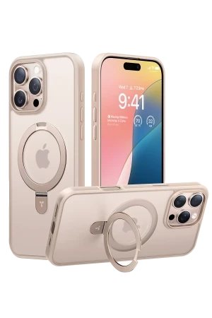 Torras iPhone 16 Pro O Stand Serisi Magsafe Telefon Kılıfı