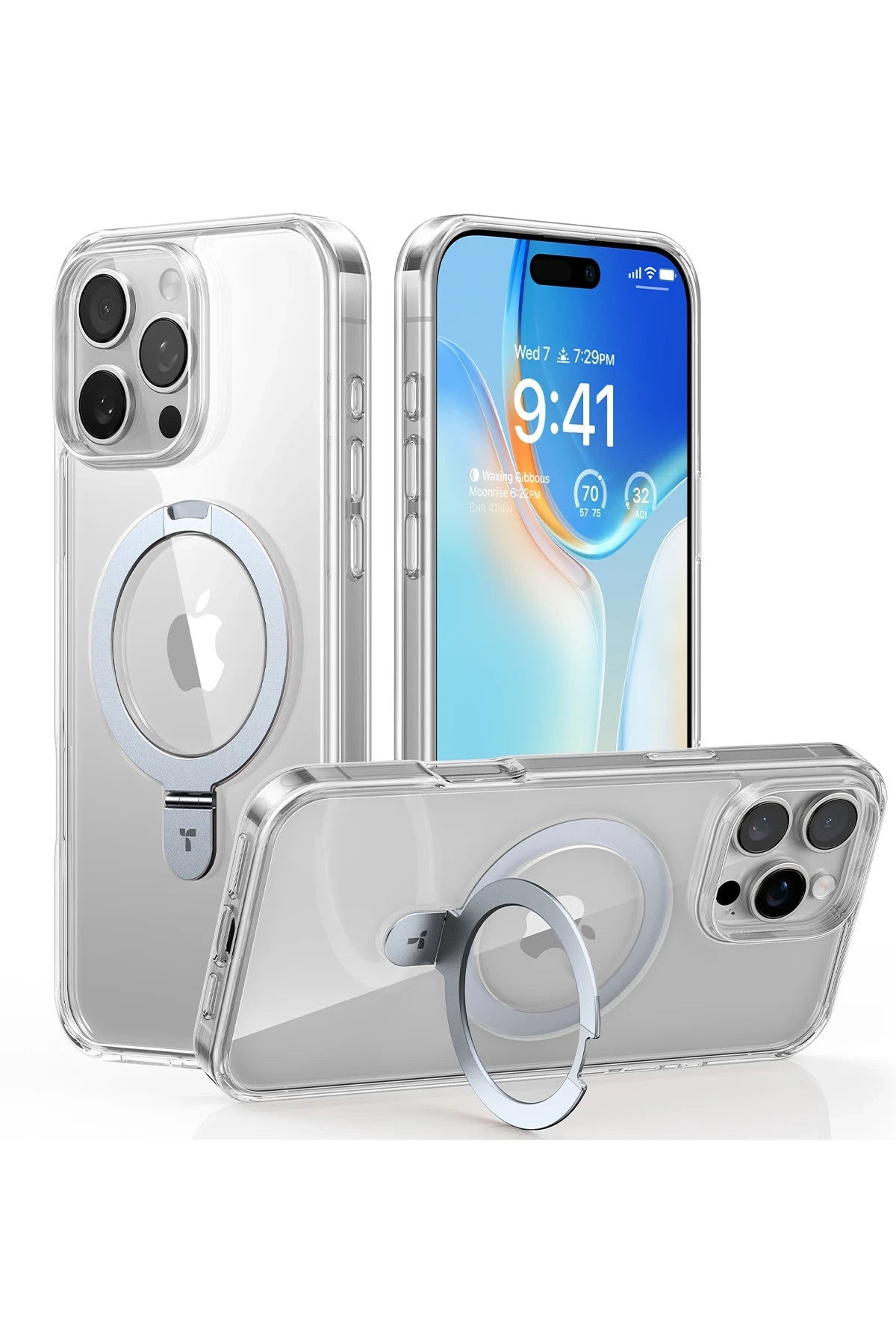 Torras O Stand Serisi iPhone 16 Pro Magsafe Telefon Kılıfı