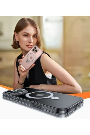 Torras iPhone 16 Pro O Stand Serisi Magsafe Telefon Kılıfı