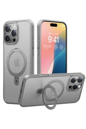 Torras iPhone 16 Pro O Stand Serisi Magsafe Telefon Kılıfı