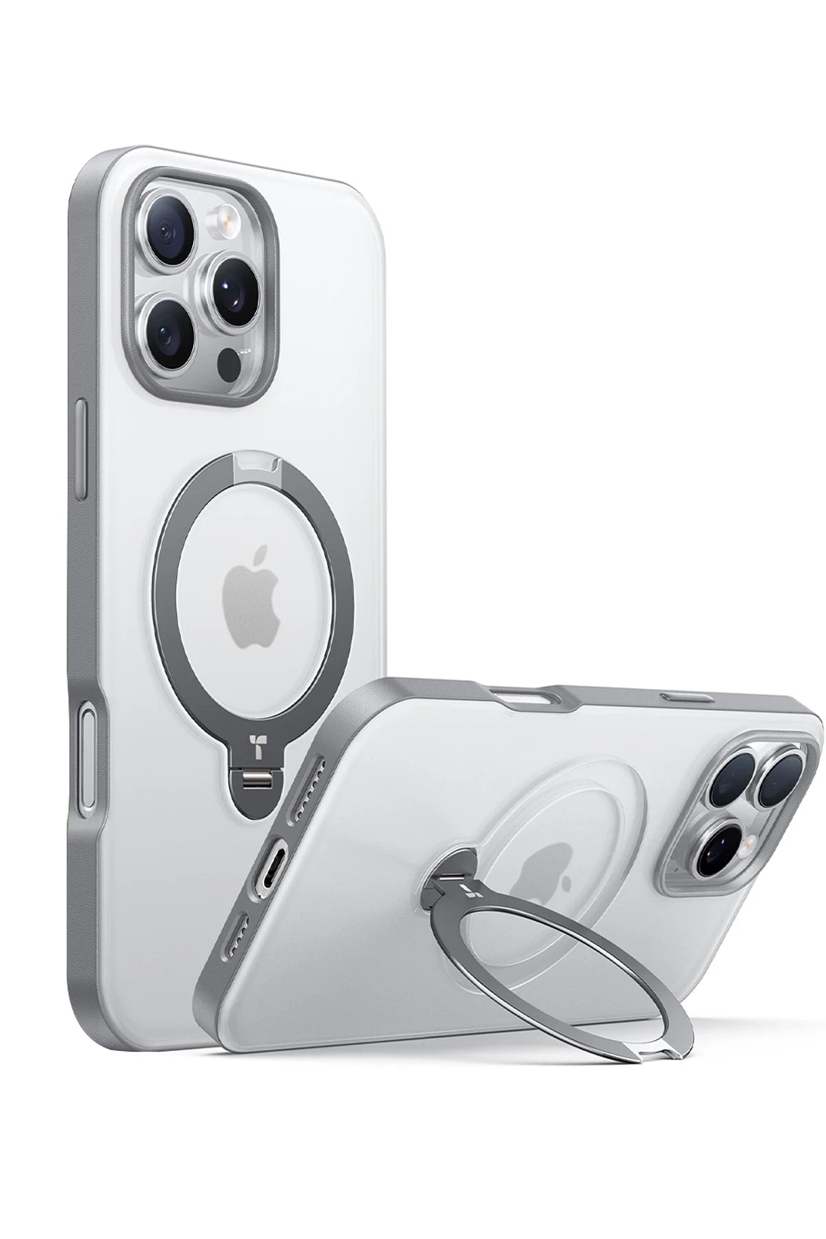 Torras O Stand Spin Serisi iPhone 16 Pro Magsafe Telefon Kılıfı