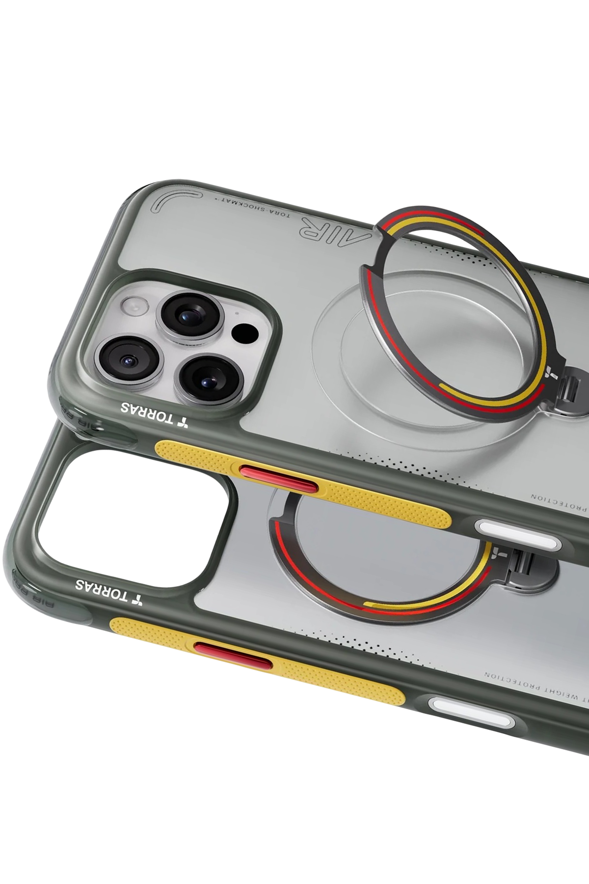 Torras Apple iPhone 16 Pro OStand Q3 Air World Cup Serisi Magsafe Kılıf