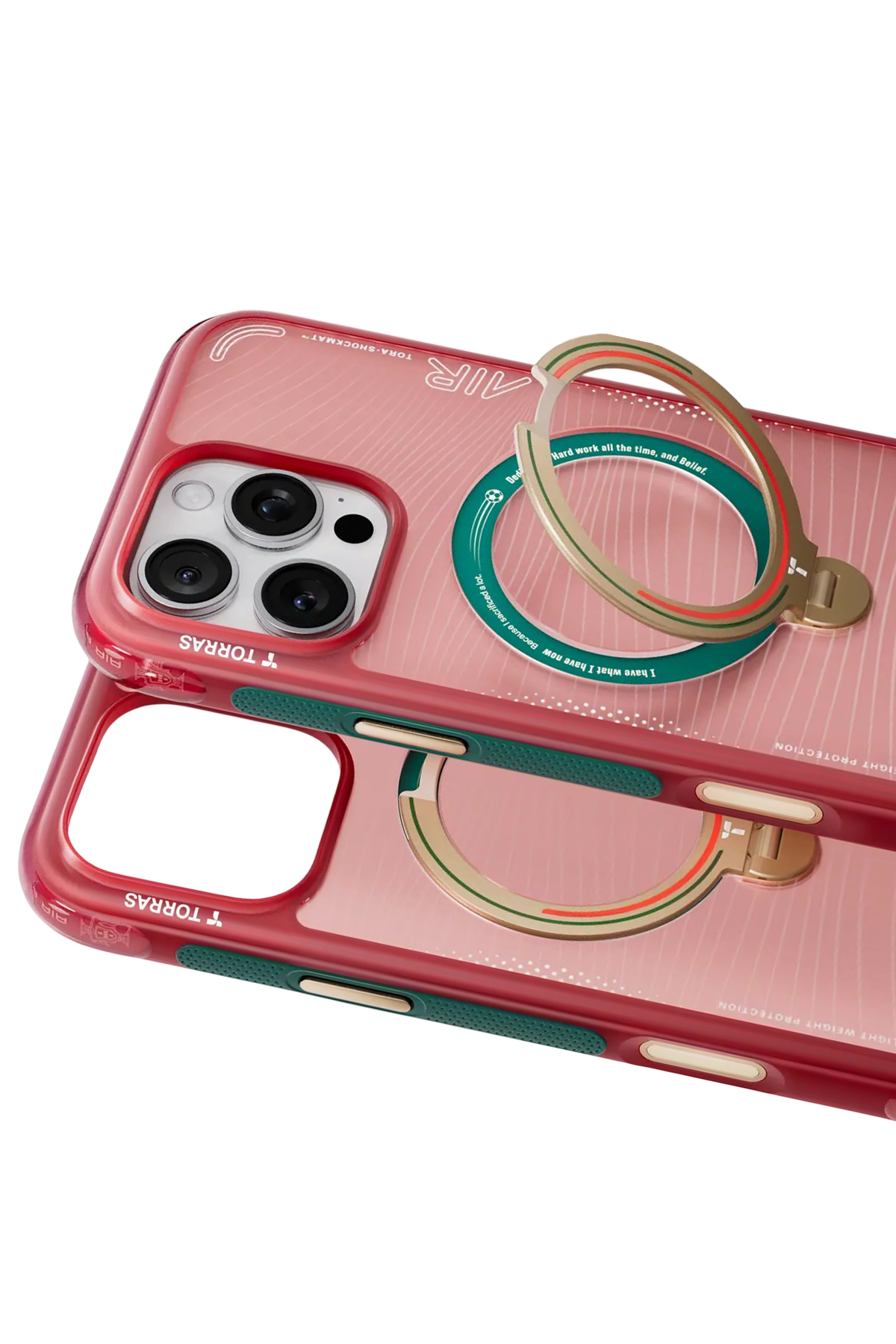 Torras Apple iPhone 16 Pro OStand Q3 Air World Cup Serisi Magsafe Kılıf