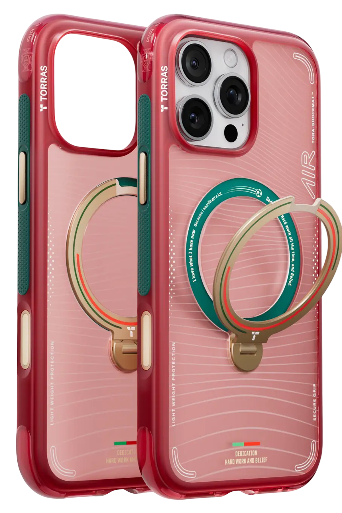Torras Apple iPhone 16 Pro OStand Q3 Air World Cup Serisi Magsafe Kılıf