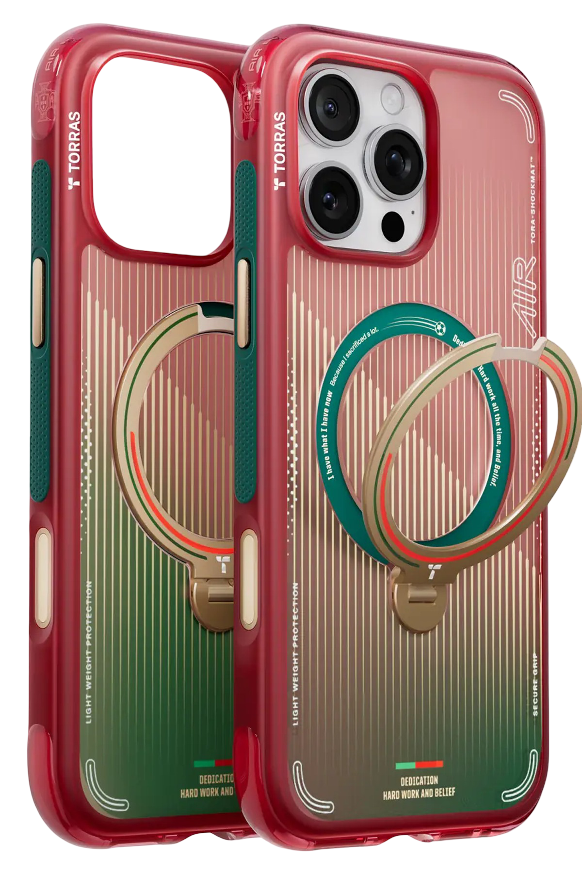 Torras Apple iPhone 16 Pro OStand Q3 Air World Cup Serisi Magsafe Kılıf