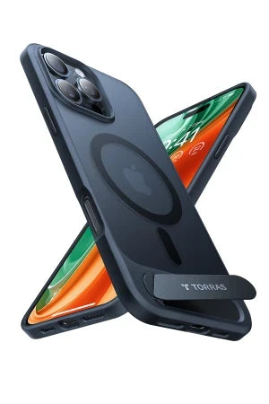 Torras iPhone 16 Pro P Stand Serisi Magsafe Telefon Kılıfı