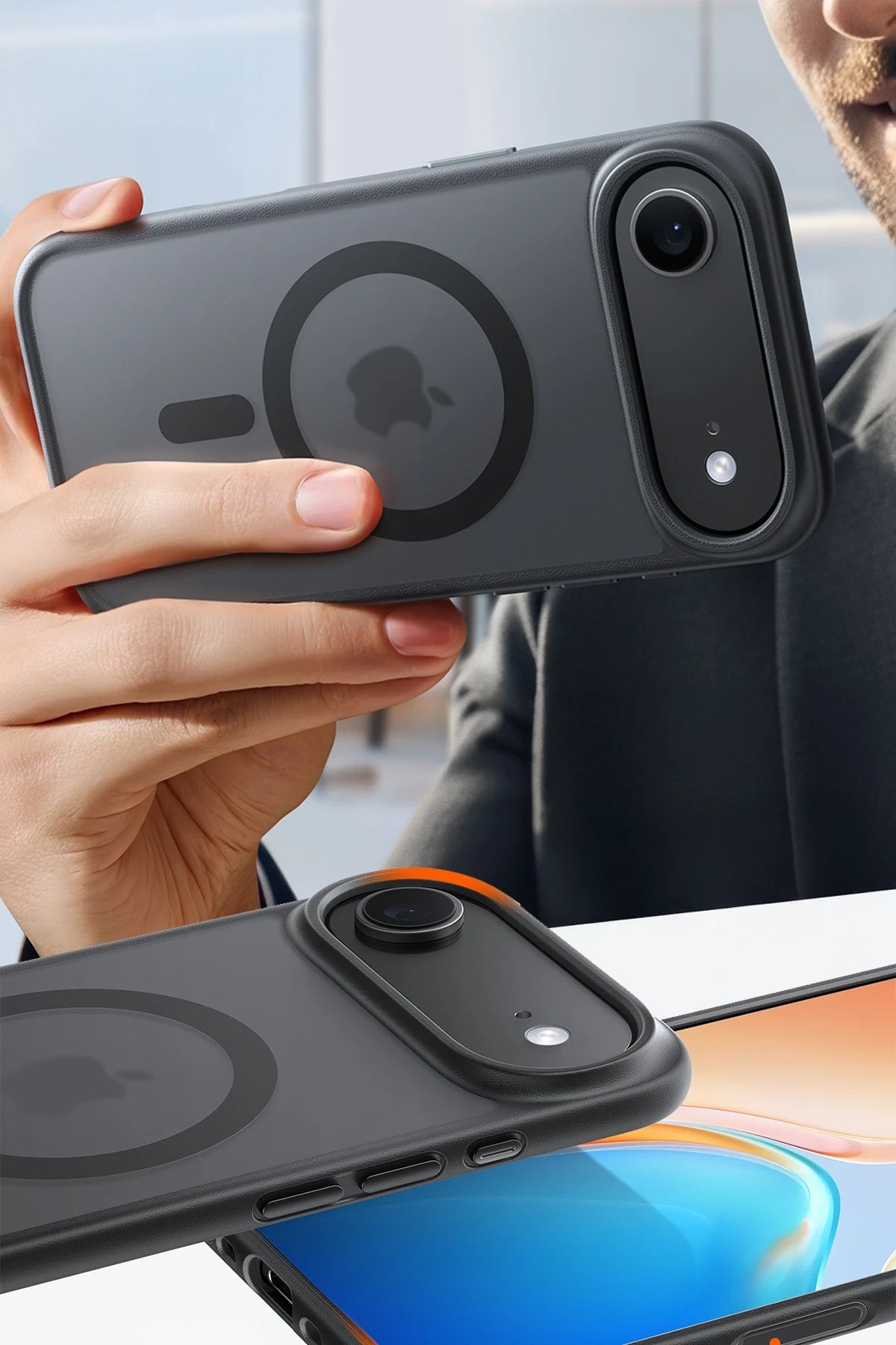 Torras Guardian iPhone 17 Air Magsafe Telefon Kılıfı