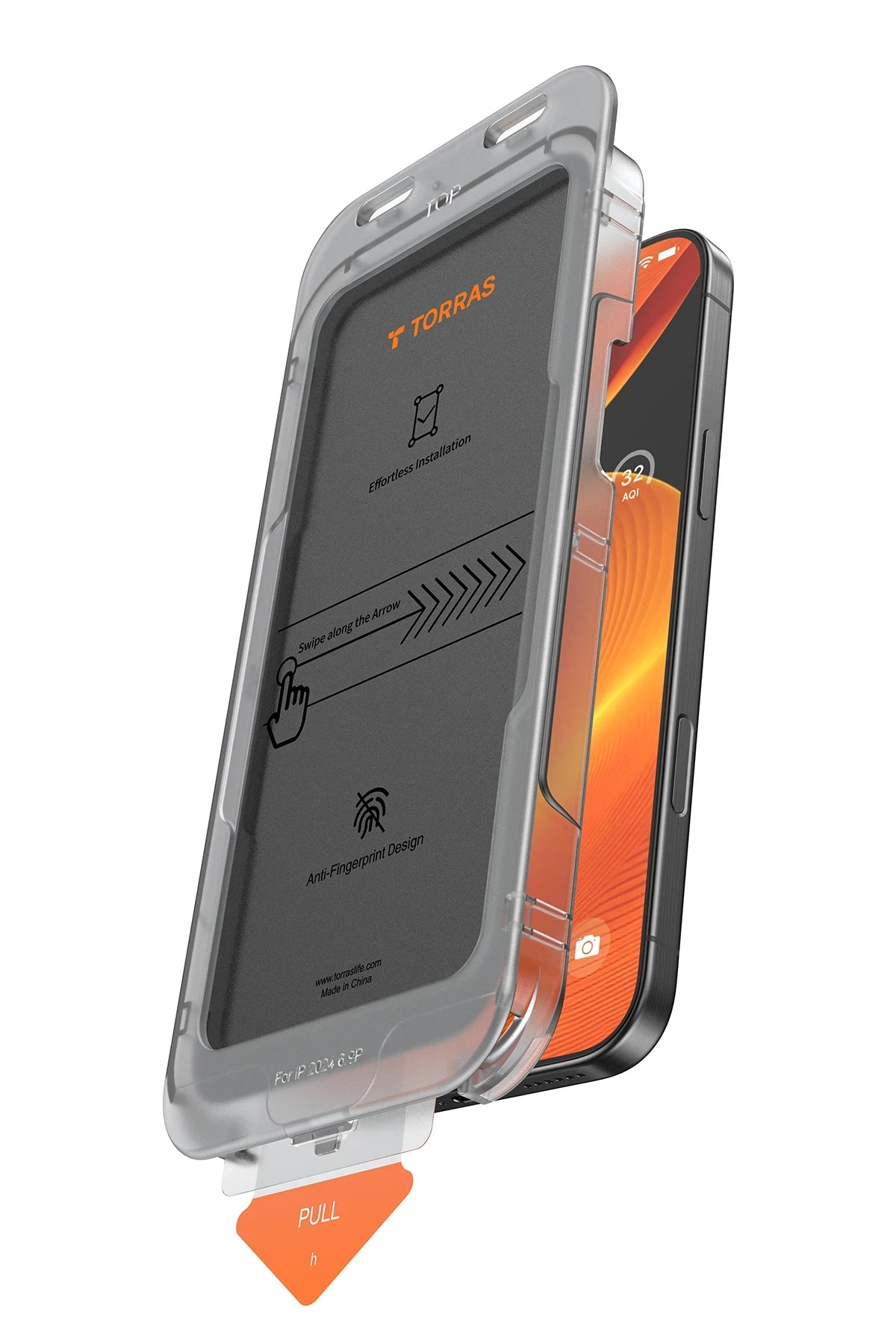 Torras Apple iPhone 17 Pro Max Install Master AutoKit Privacy Cam Ekran Koruyucu