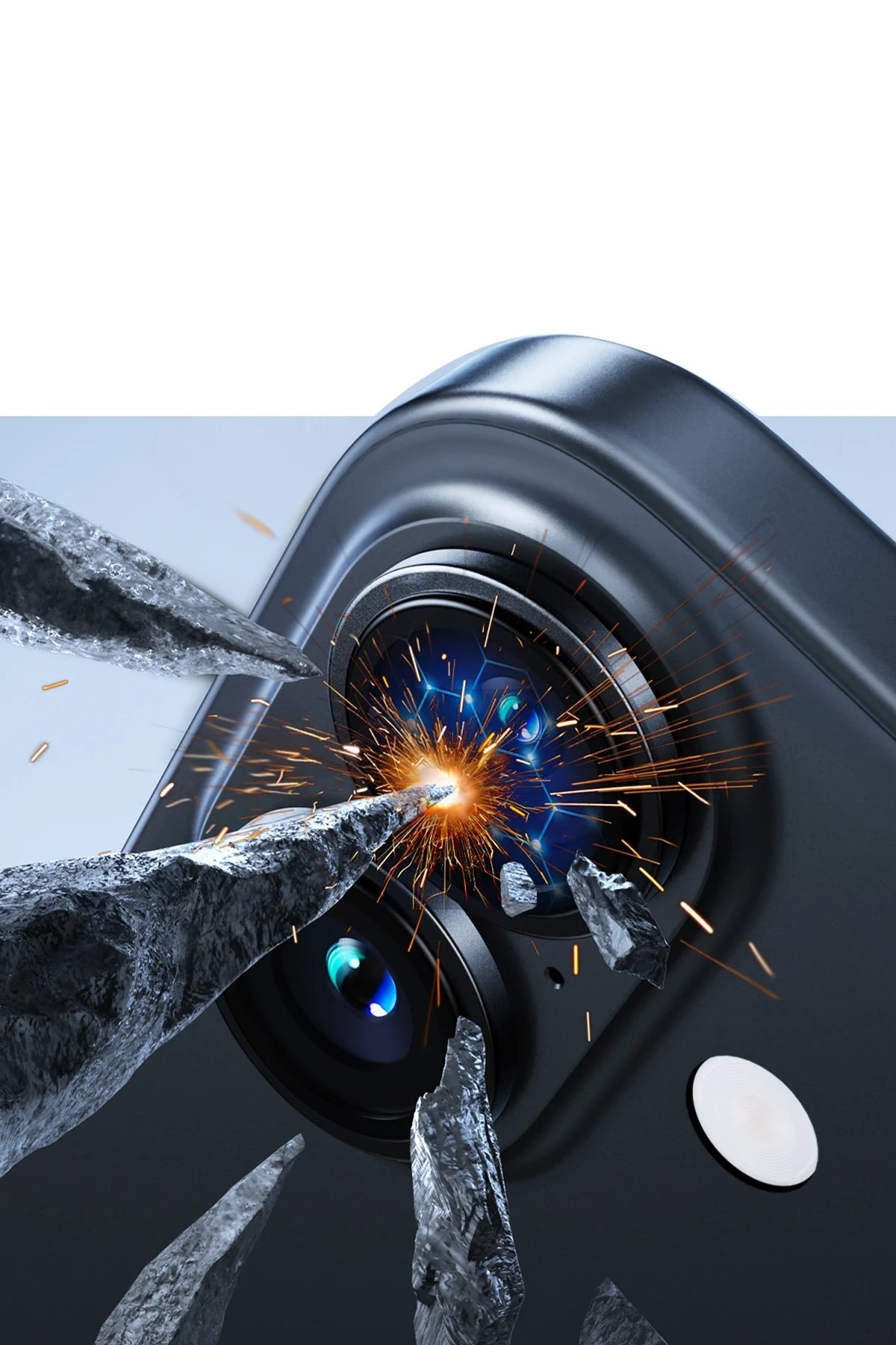 Torras iPhone 17 Lensguard AR Anti Glare Kamera Lens Koruyucu