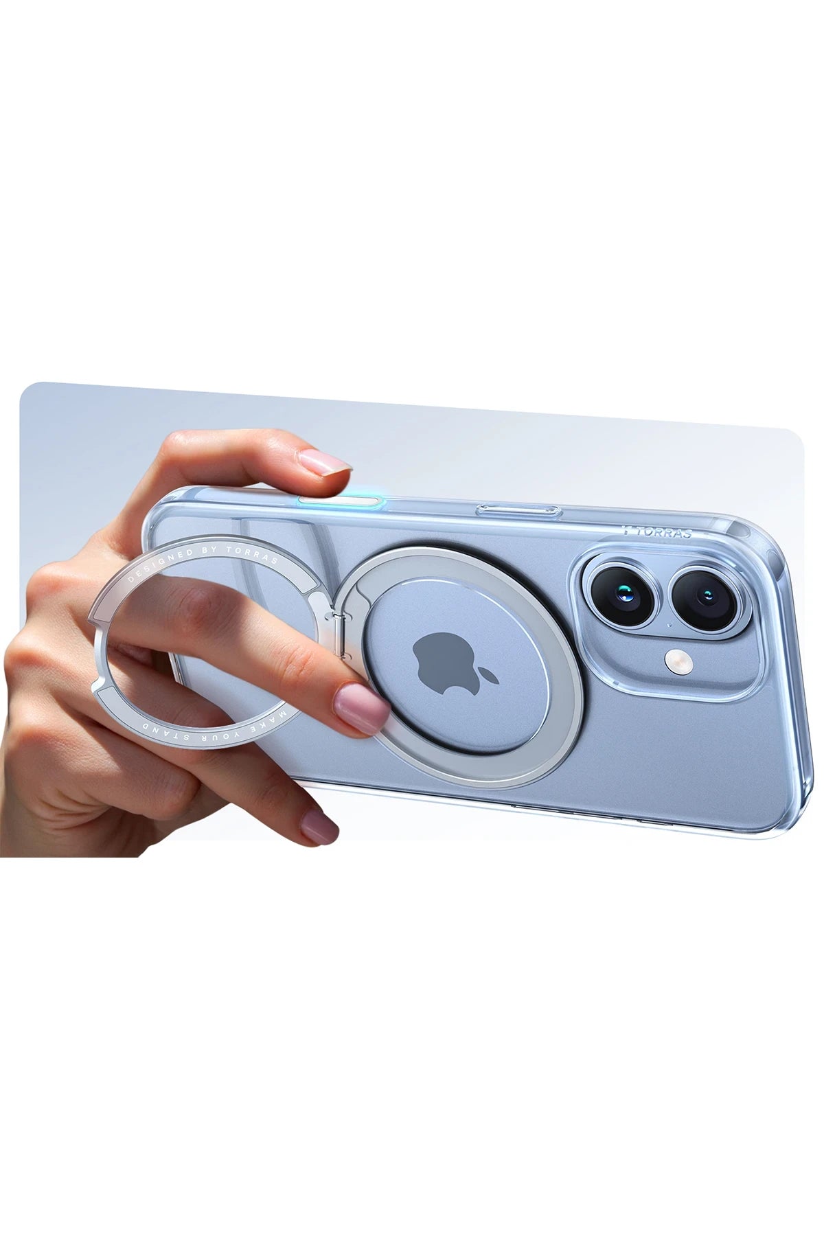 Torras iPhone 17 O Stand Pro Serisi Magsafe Telefon Kılıfı
