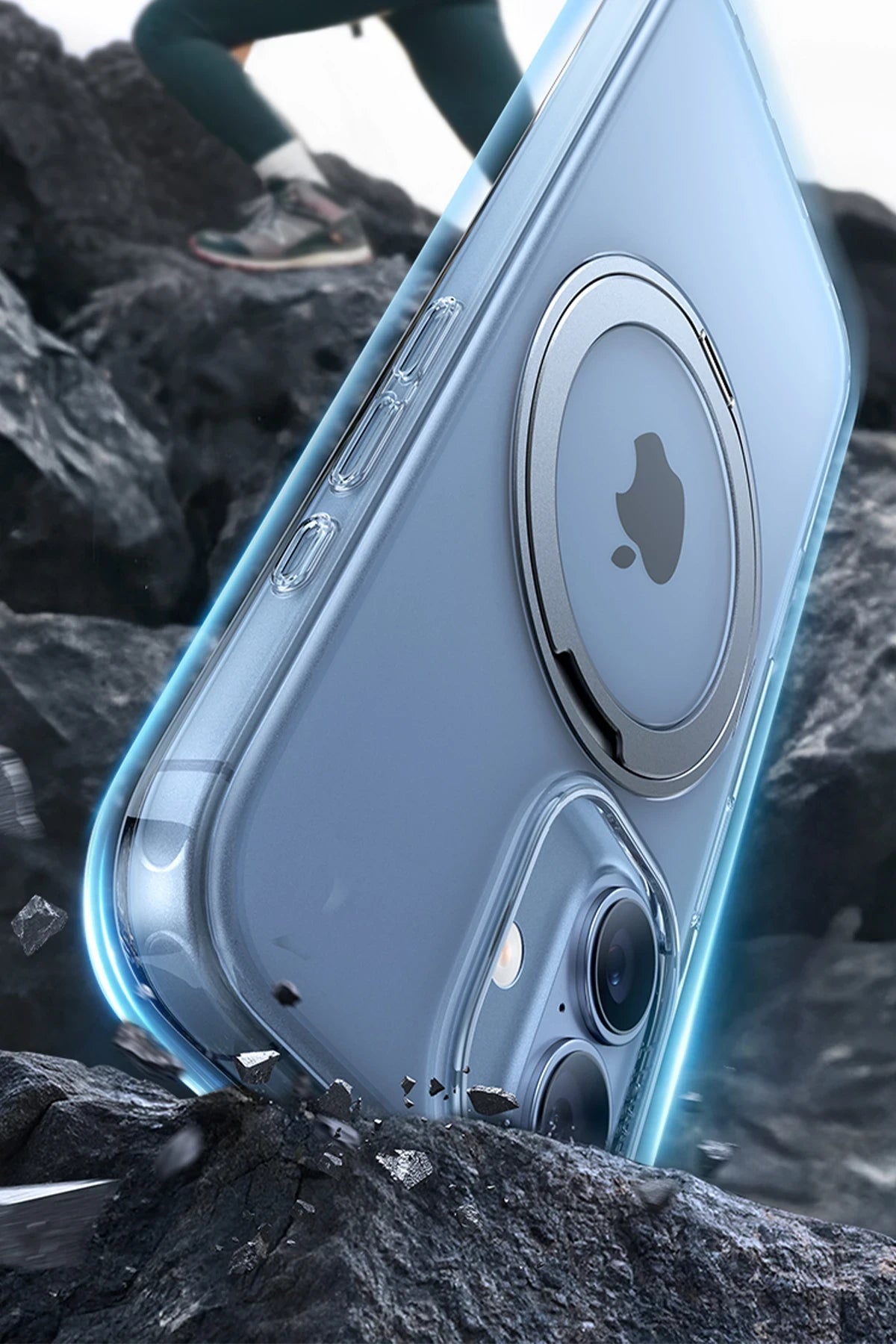 Torras iPhone 17 O Stand Pro Serisi Magsafe Telefon Kılıfı