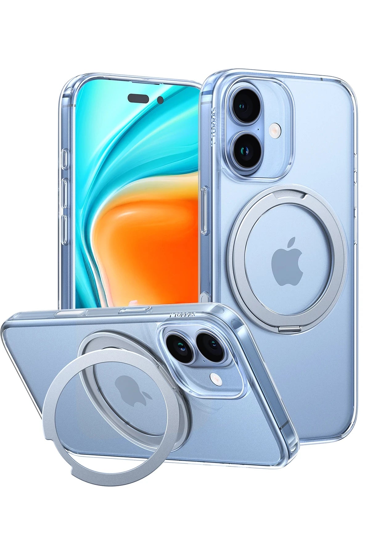 Torras iPhone 17 O Stand Pro Serisi Magsafe Telefon Kılıfı