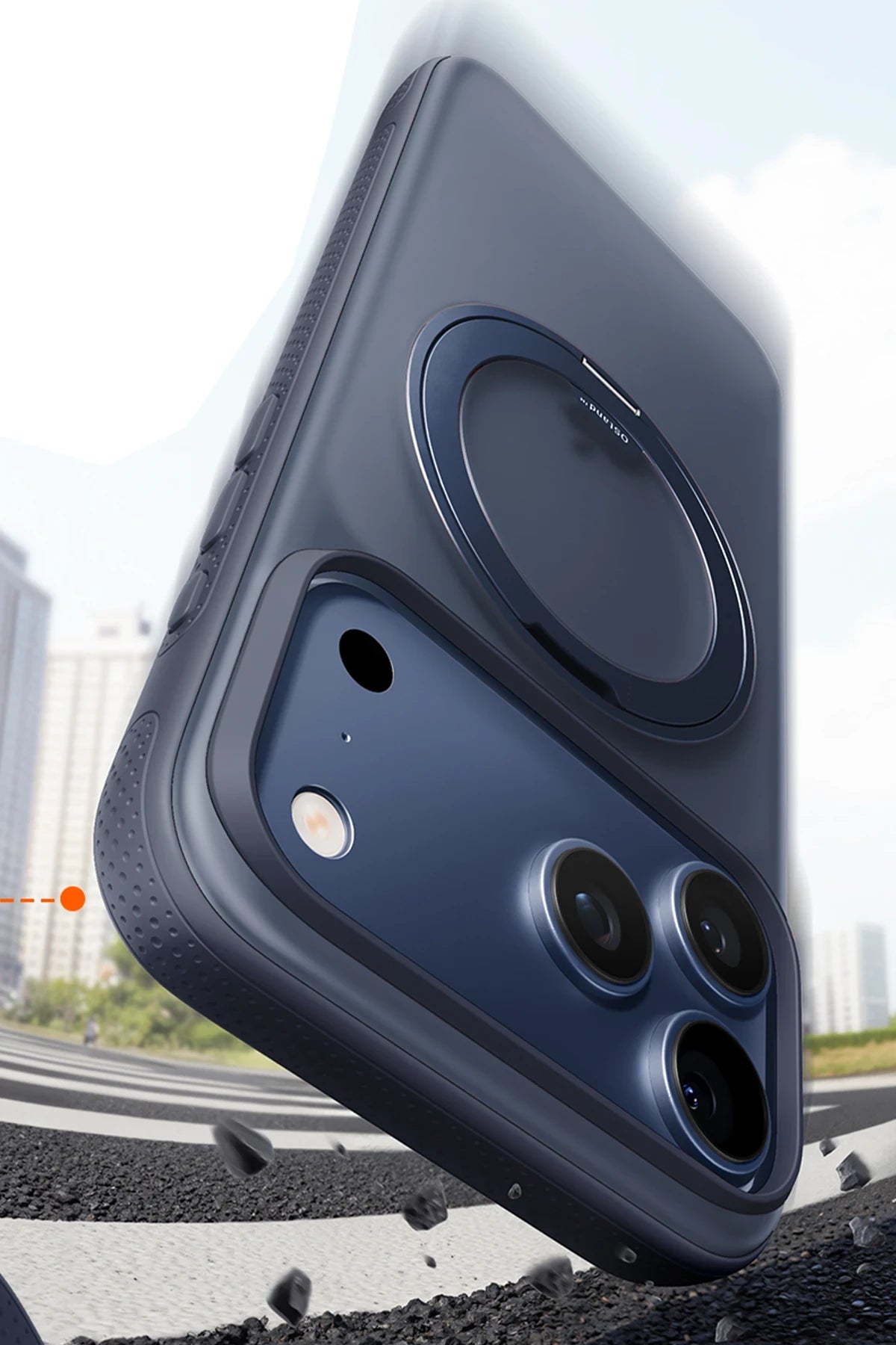 Torras O Stand R Fitness Serisi iPhone 17 Pro Max Magsafe Telefon Kılıfı