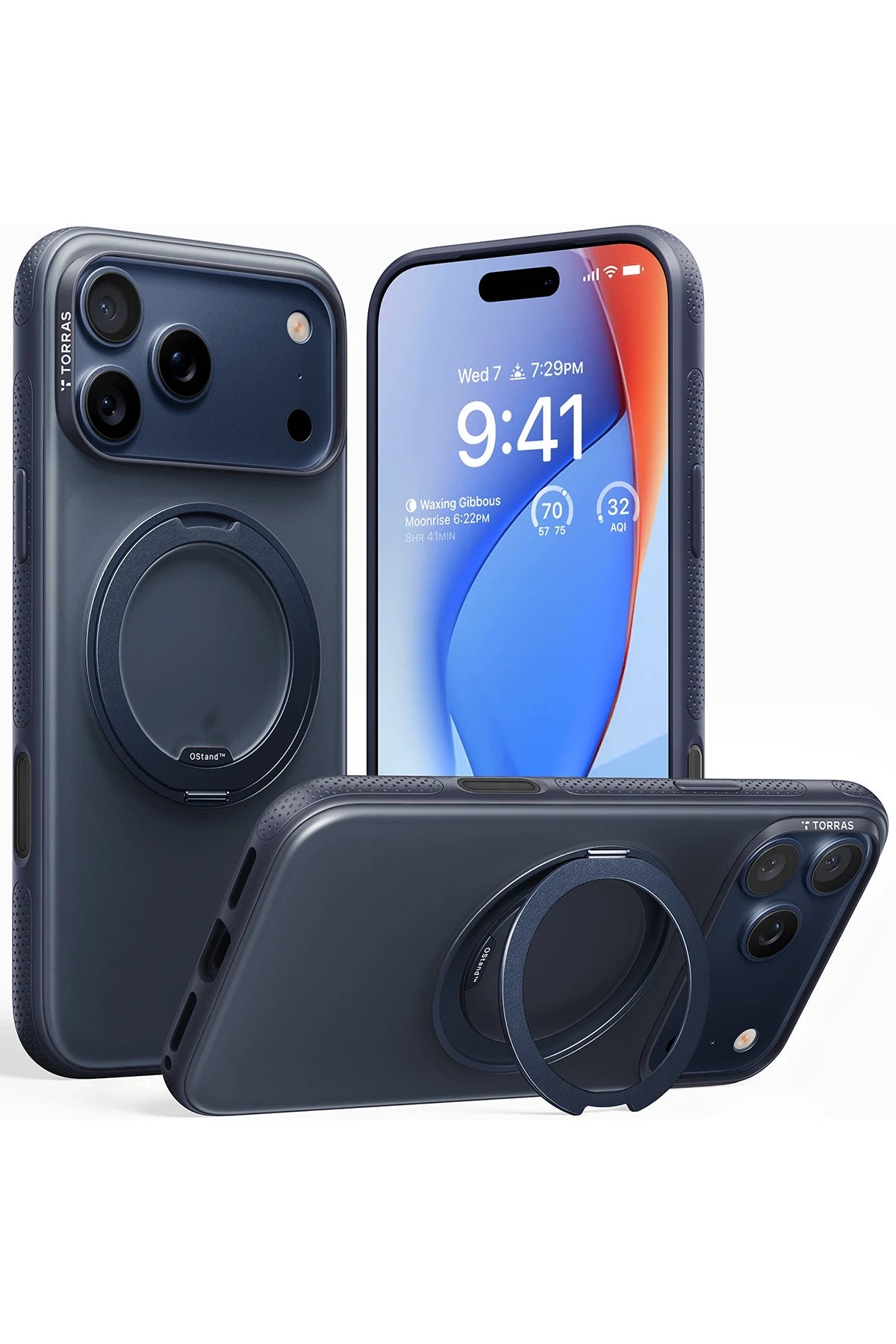 Torras iPhone 17 Pro Max O Stand R Fitness Serisi Magsafe Telefon Kılıfı