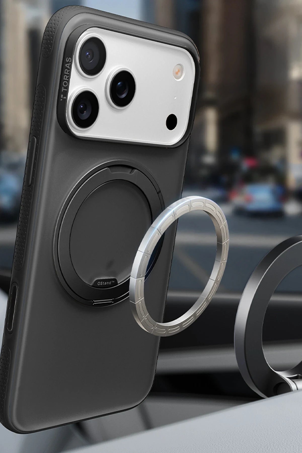 Torras iPhone 17 Pro Max O Stand R Fitness Serisi Magsafe Telefon Kılıfı