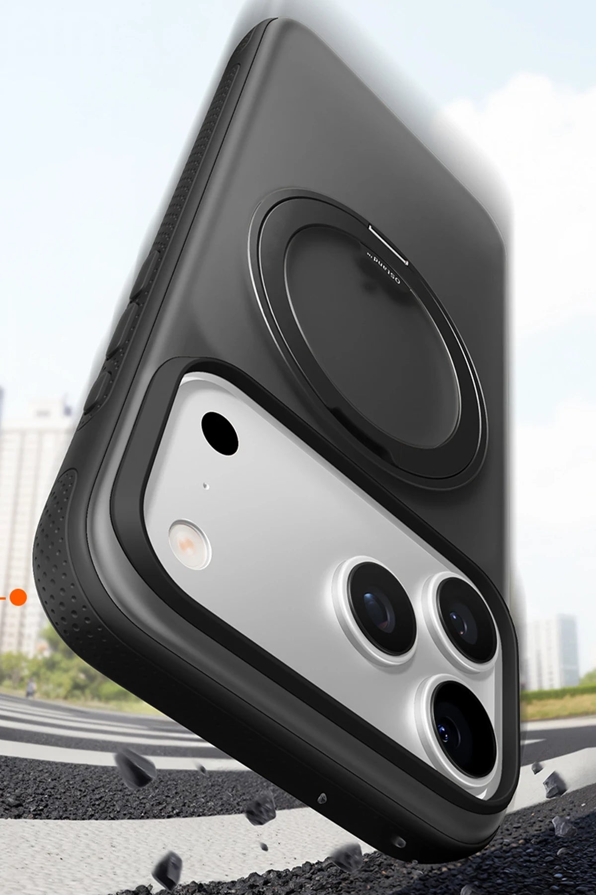 Torras O Stand R Fitness Serisi iPhone 17 Pro Max Magsafe Telefon Kılıfı