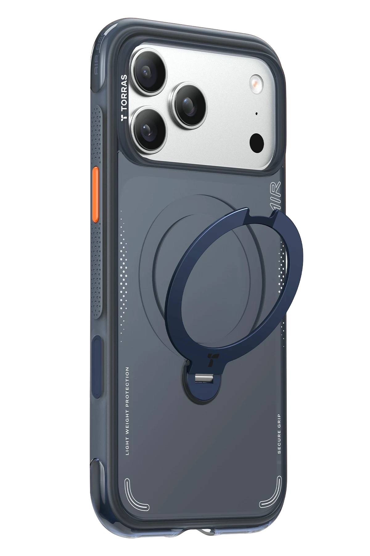 Torras O Stand Spin Air Serisi iPhone 17 Pro Max Magsafe Telefon Kılıfı