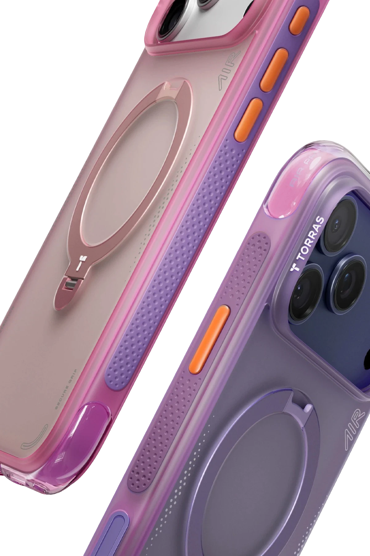 Torras O Stand Spin Air Serisi iPhone 17 Pro Max Magsafe Telefon Kılıfı