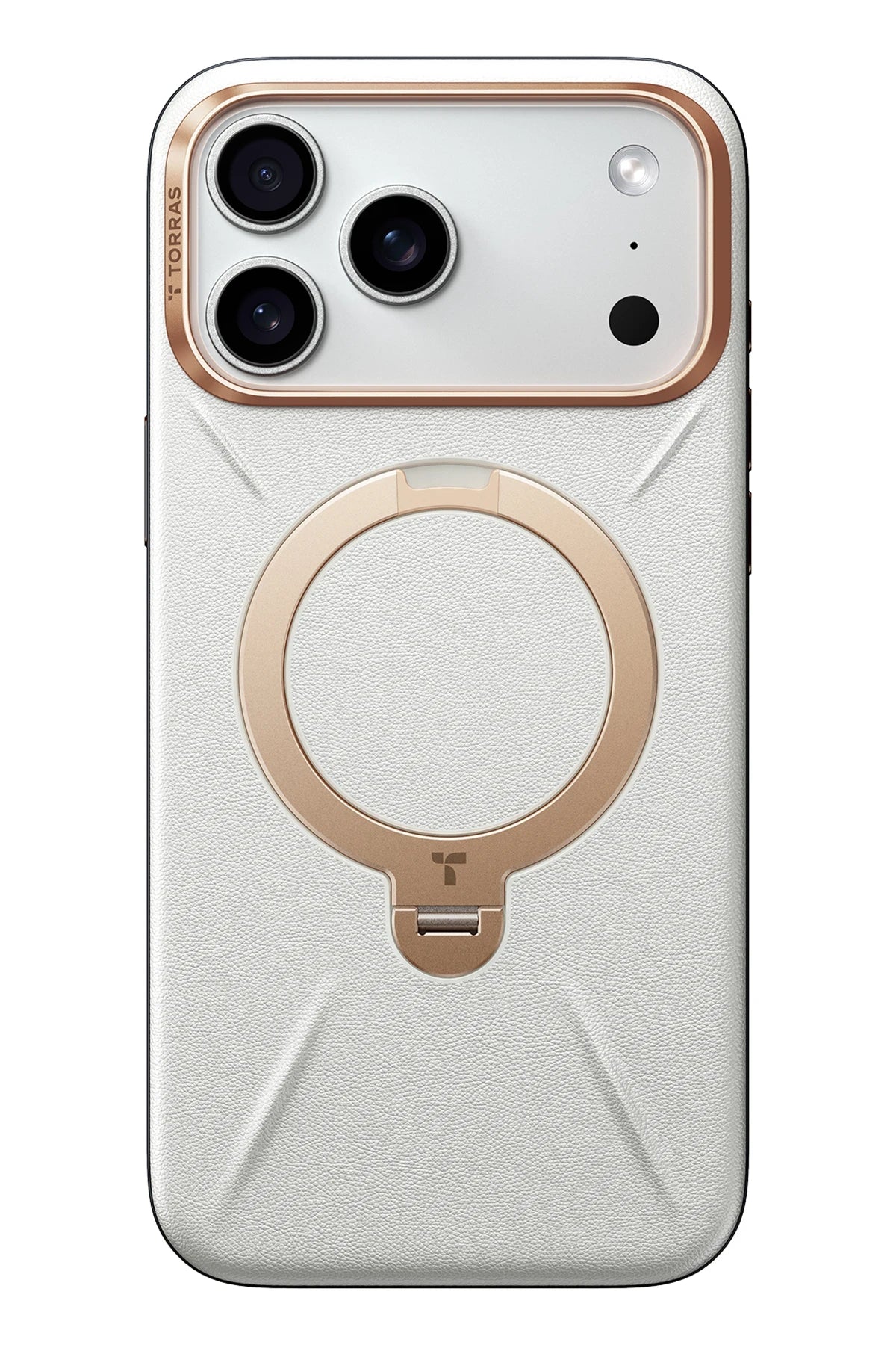 Torras iPhone 17 Pro Max O Stand Spin VegSkin Serisi Magsafe Kılıf