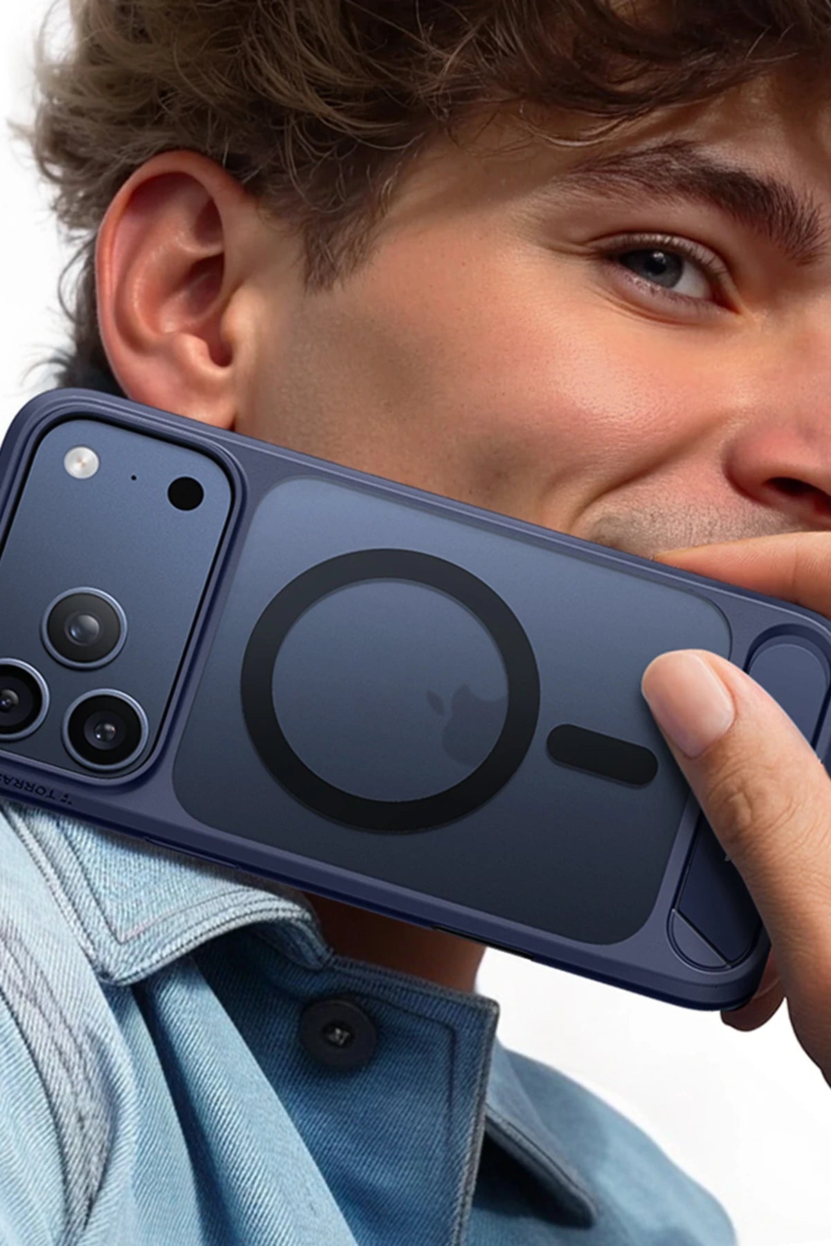 Torras P Stand Serisi iPhone 17 Pro Max Magsafe Telefon Kılıfı