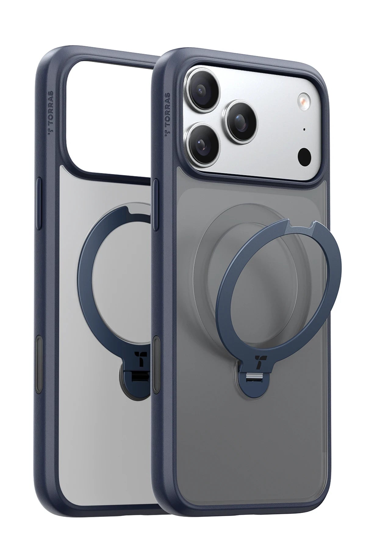 Torras iPhone 17 Pro O Stand Spin Serisi Magsafe Telefon Kılıfı