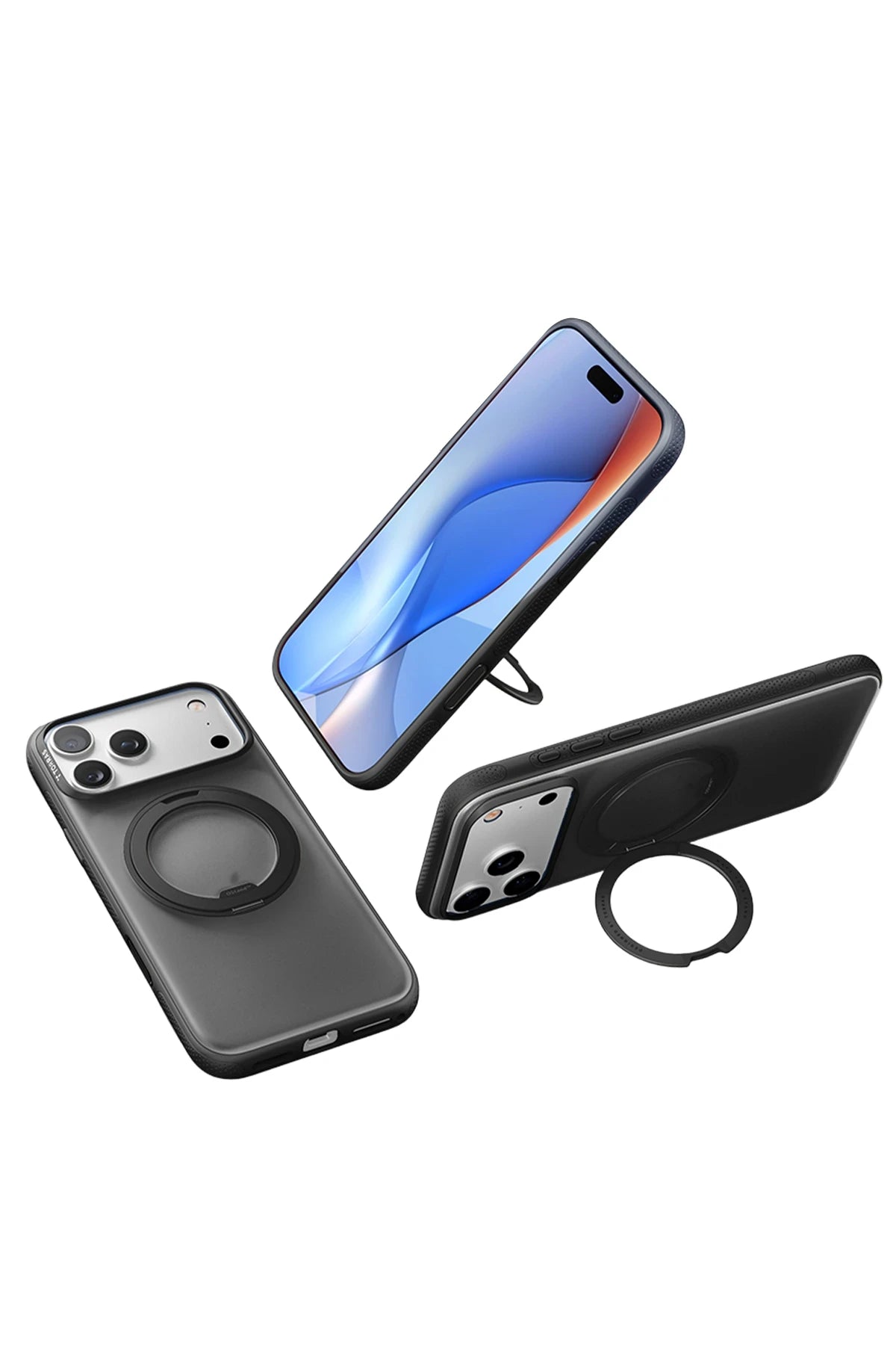 Torras O Stand R Fitness Serisi iPhone 17 Pro Magsafe Telefon Kılıfı