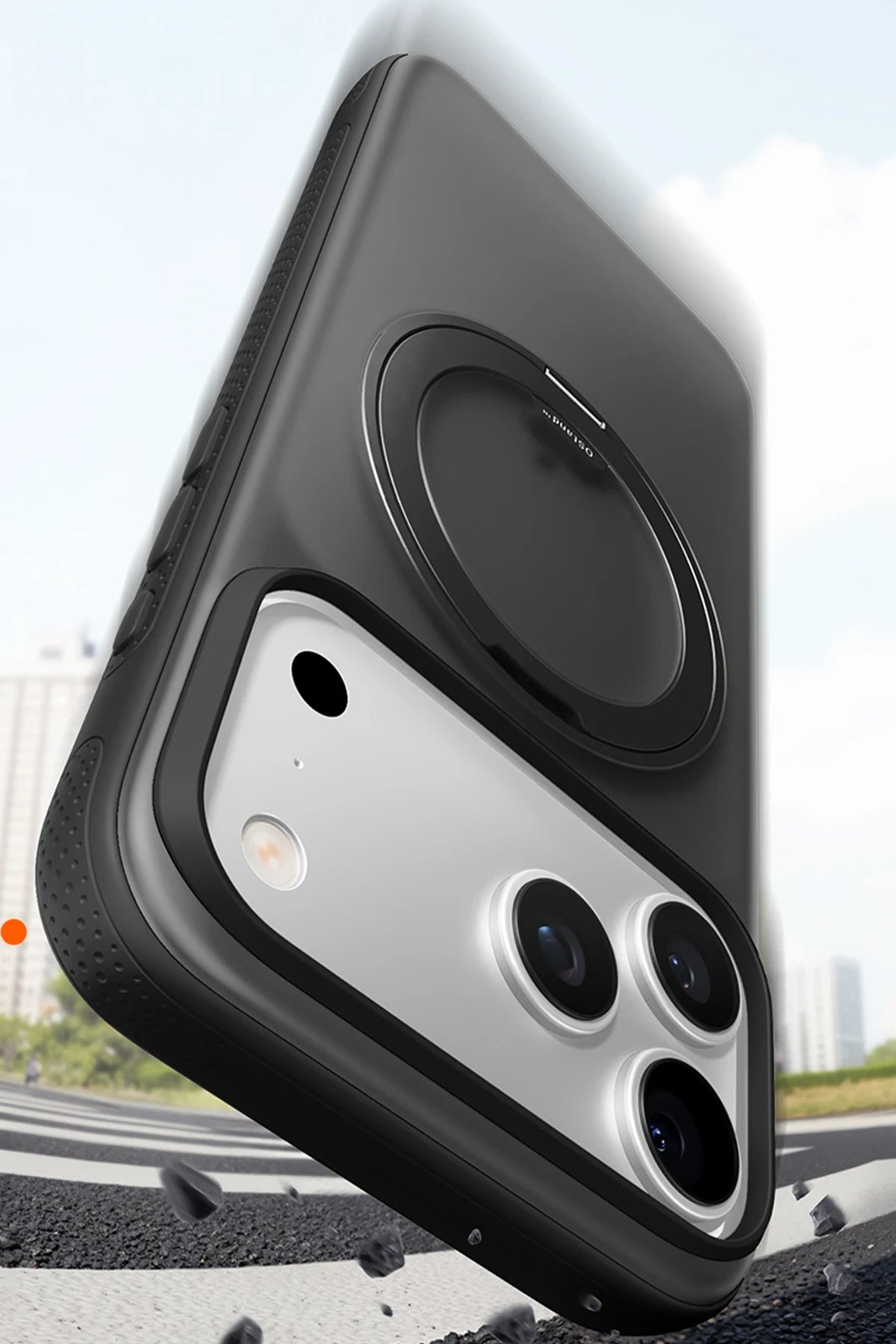 Torras O Stand R Fitness Serisi iPhone 17 Pro Magsafe Telefon Kılıfı