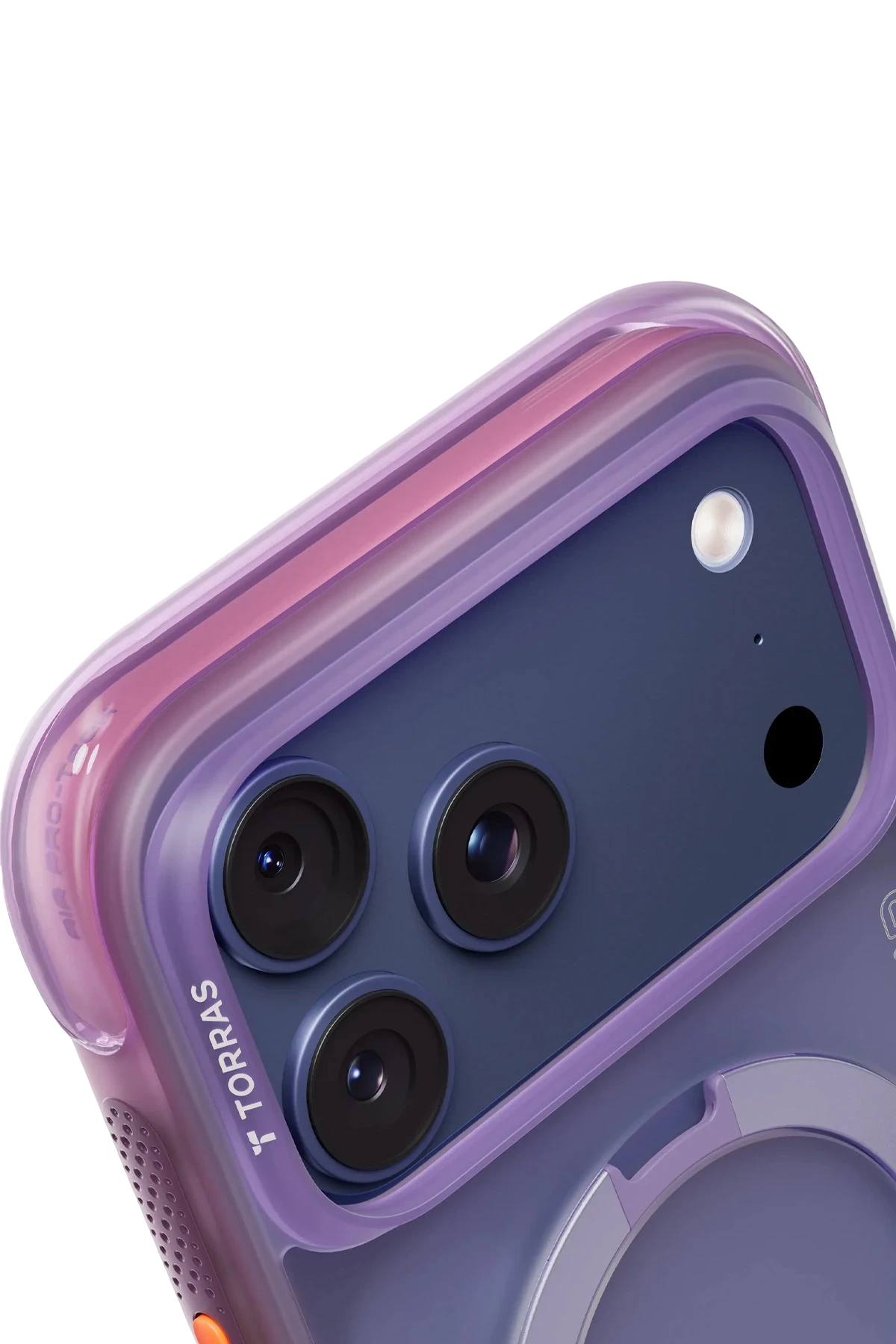 Torras O Stand Spin Air Serisi Apple iPhone 17 Pro Magsafe Telefon Kılıfı