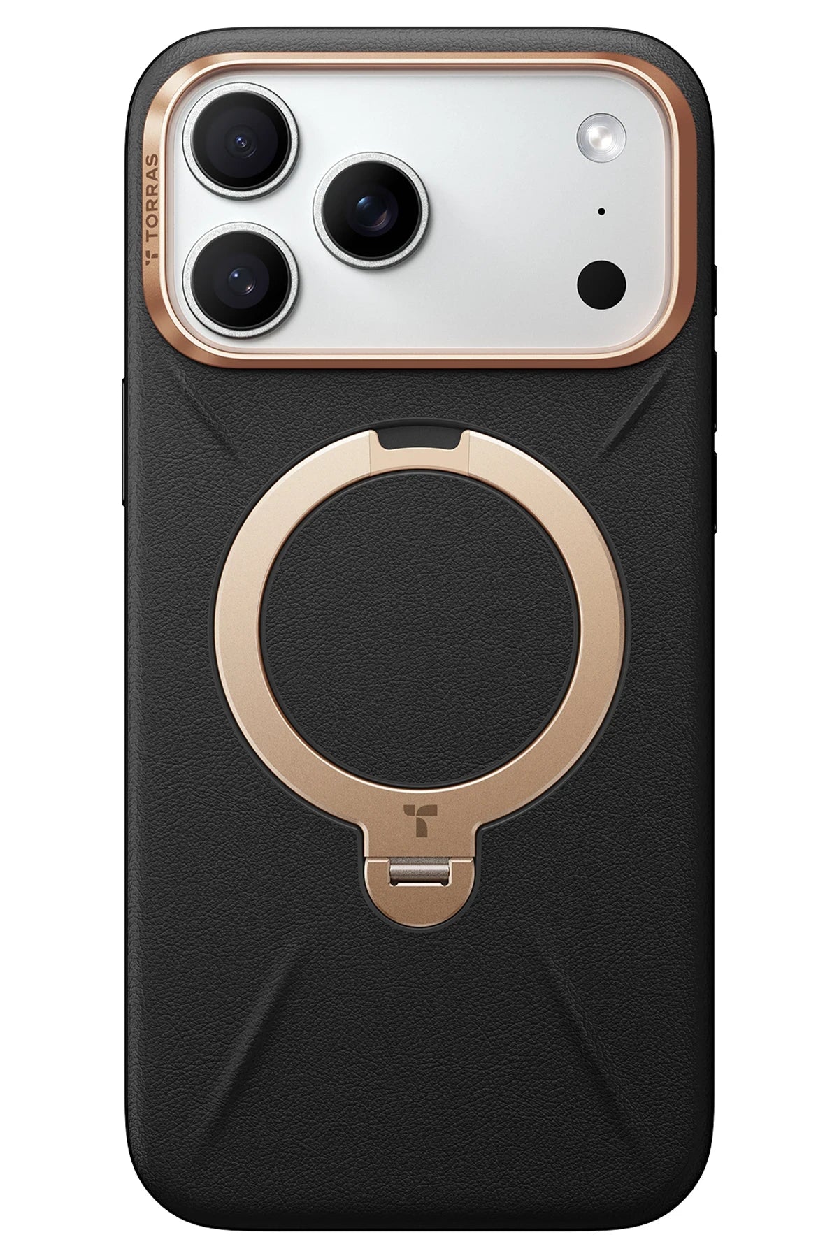 Torras O Stand Spin VegSkin Serisi iPhone 17 Pro Magsafe Telefon Kılıfı