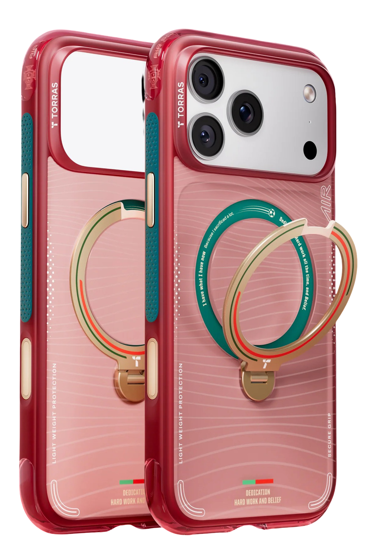 Torras Apple iPhone 17 Pro OStand Q3 Air World Cup Serisi Magsafe Kılıf