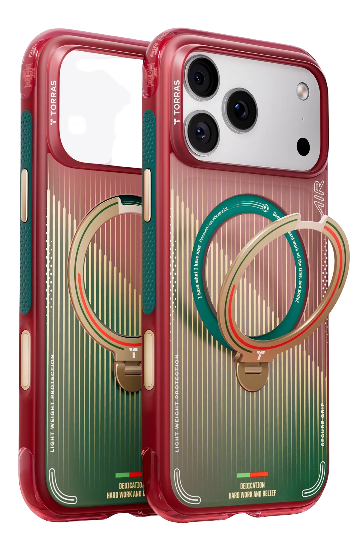 Torras Apple iPhone 17 Pro OStand Q3 Air World Cup Serisi Magsafe Kılıf
