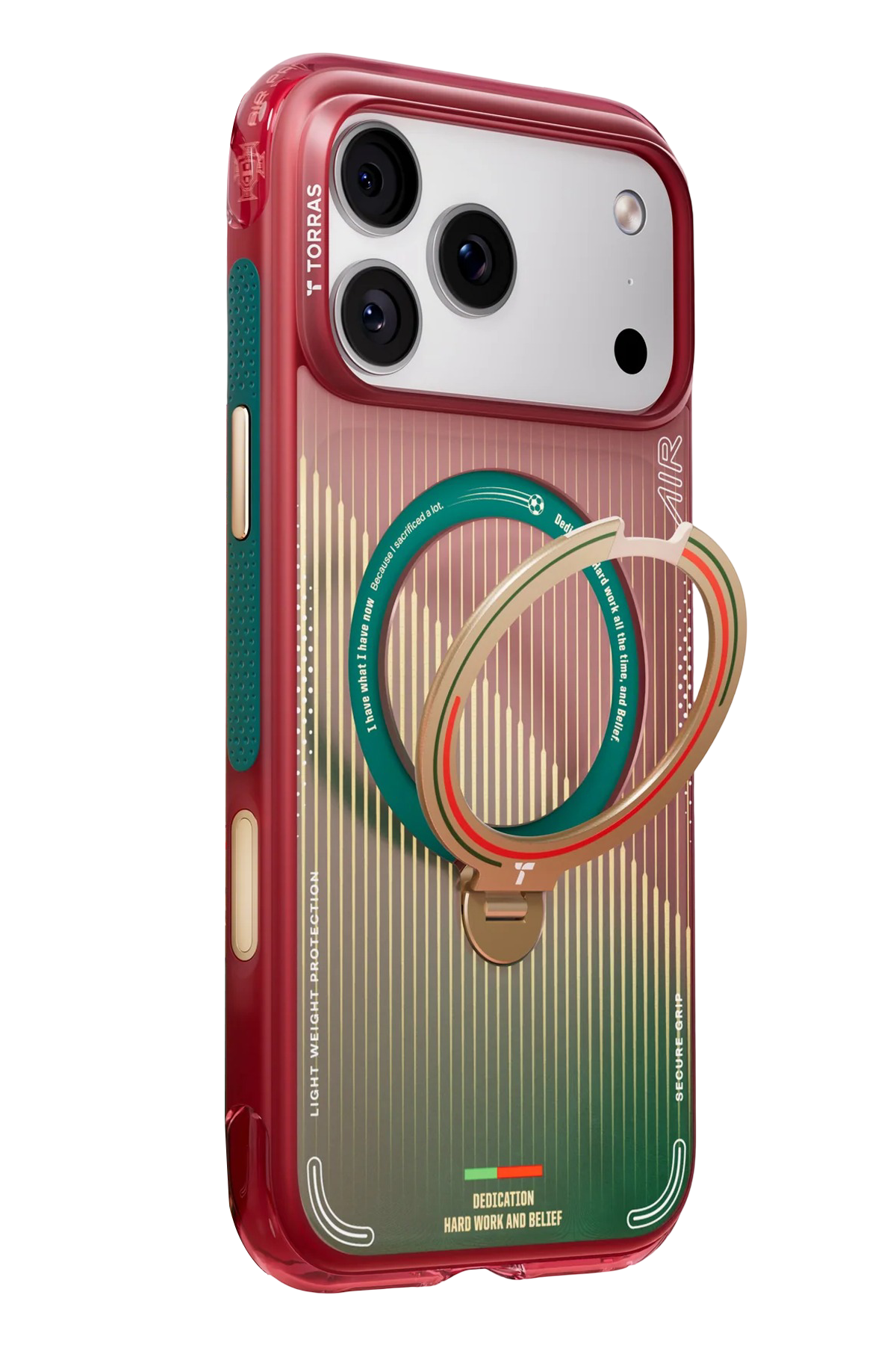 Torras Apple iPhone 17 Pro OStand Q3 Air World Cup Serisi Magsafe Kılıf