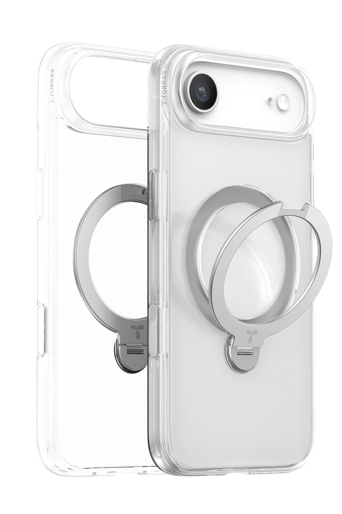 Torras iPhone 17 Air O Stand Spin Serisi Magsafe Telefon Kılıfı