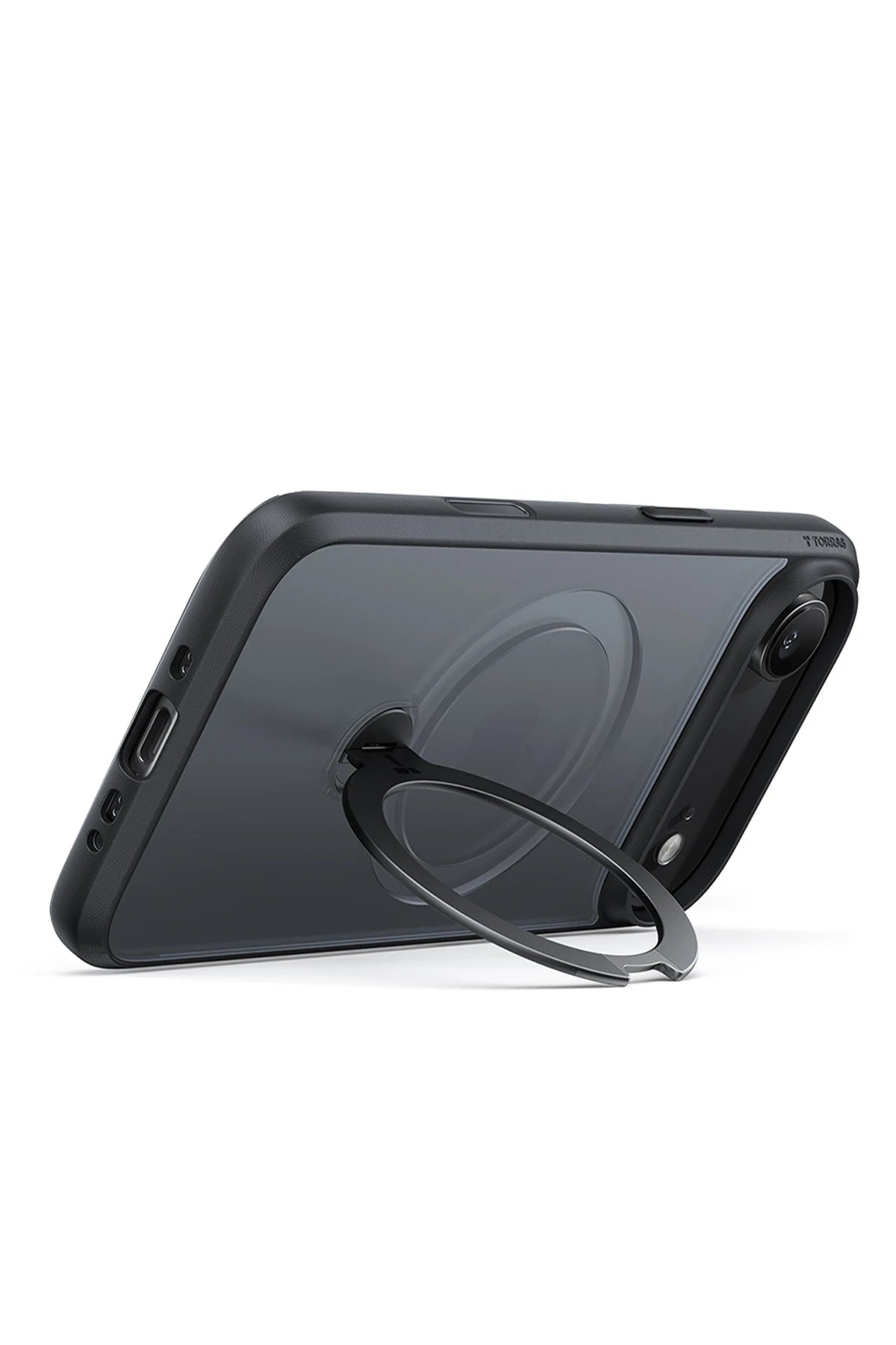 Torras iPhone 17 Air O Stand Spin Serisi Magsafe Telefon Kılıfı
