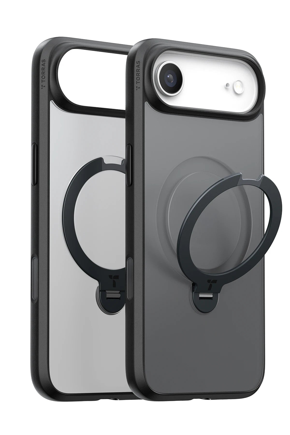 Torras iPhone 17 Air O Stand Spin Serisi Magsafe Telefon Kılıfı
