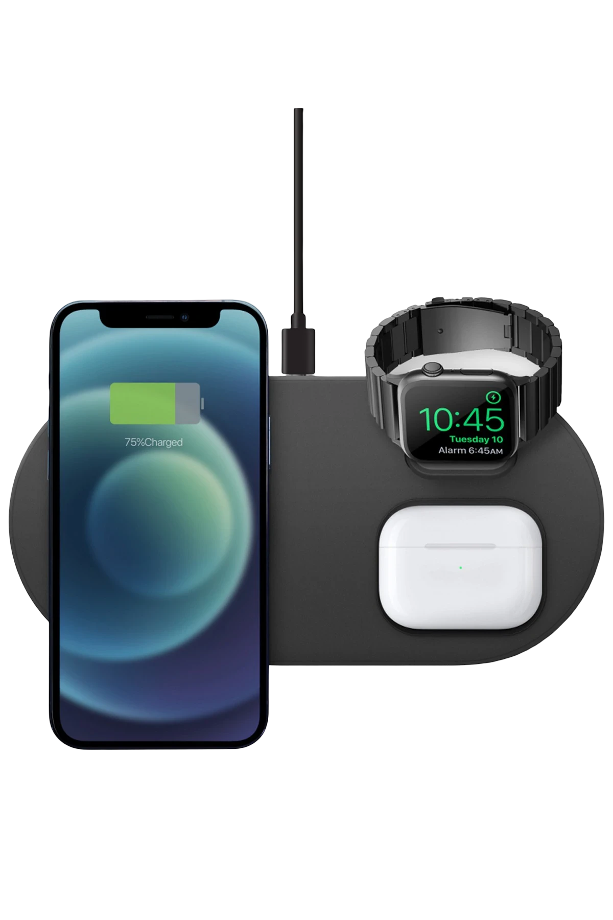 Uniq Aereo 3in1 Magsafe 15W Hızlı Kablosuz Şarj