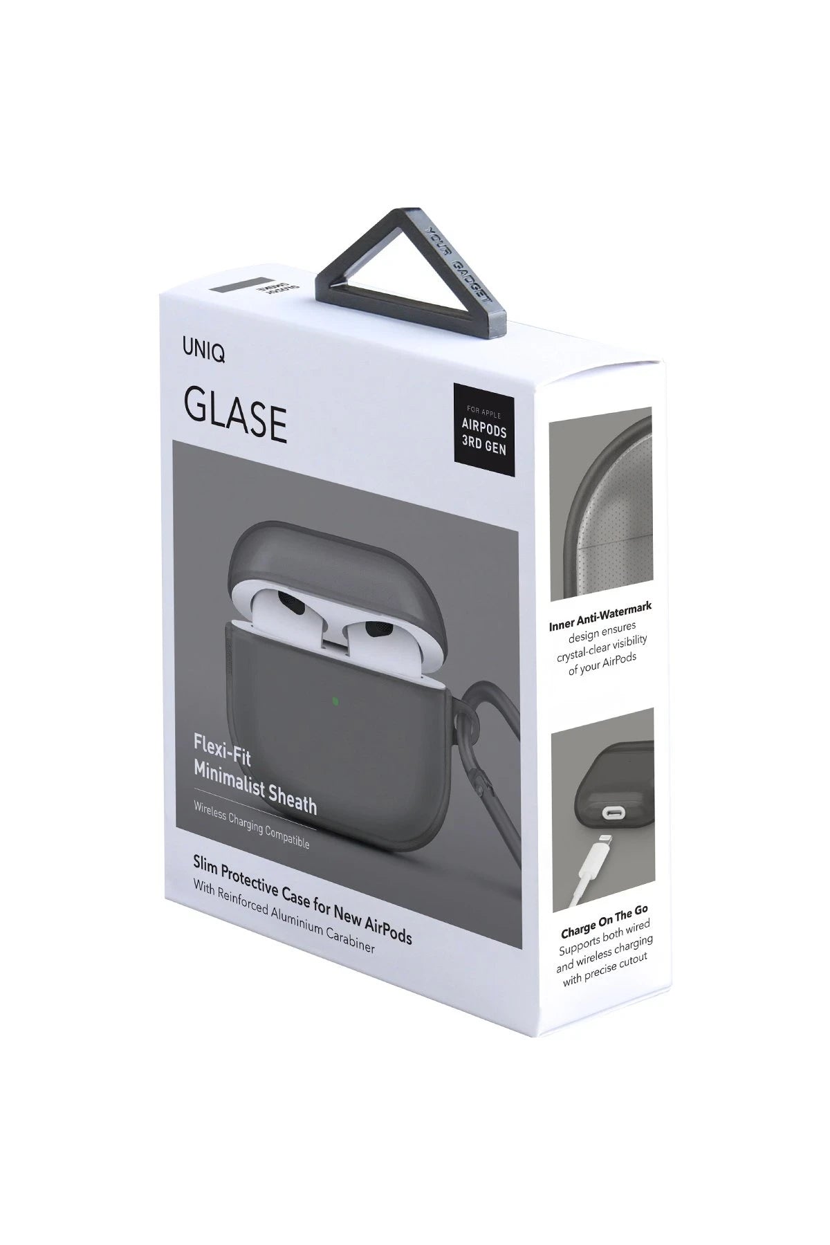 Uniq Airpods 3 (3.nesil) Glase Silikon Kılıf