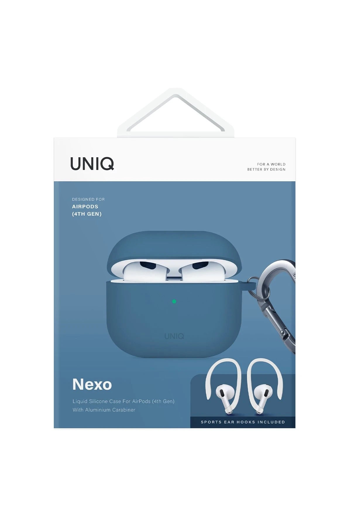 Uniq Airpods 4 (4.nesil) Nexo Silikon Kılıf