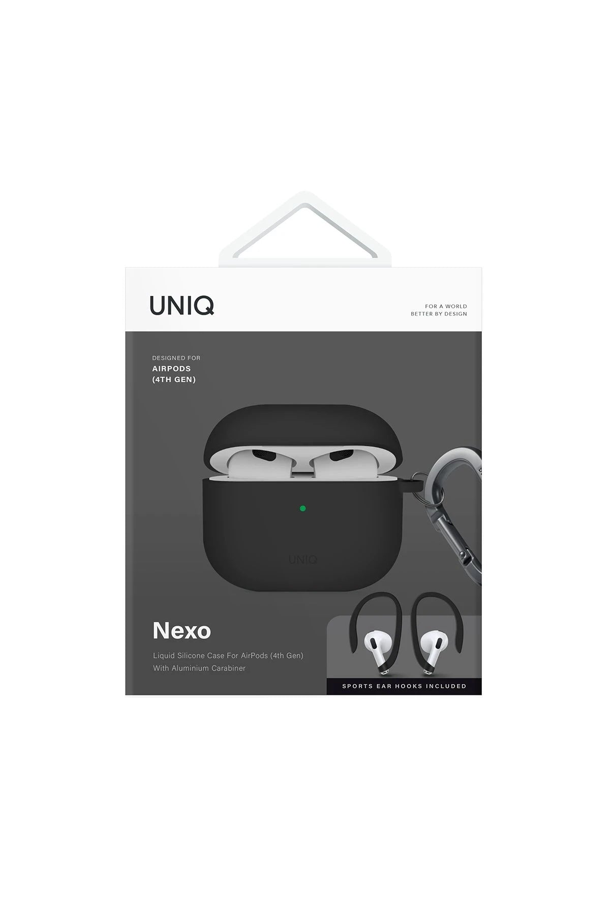 Uniq Airpods 4 (4.nesil) Nexo Silikon Kılıf