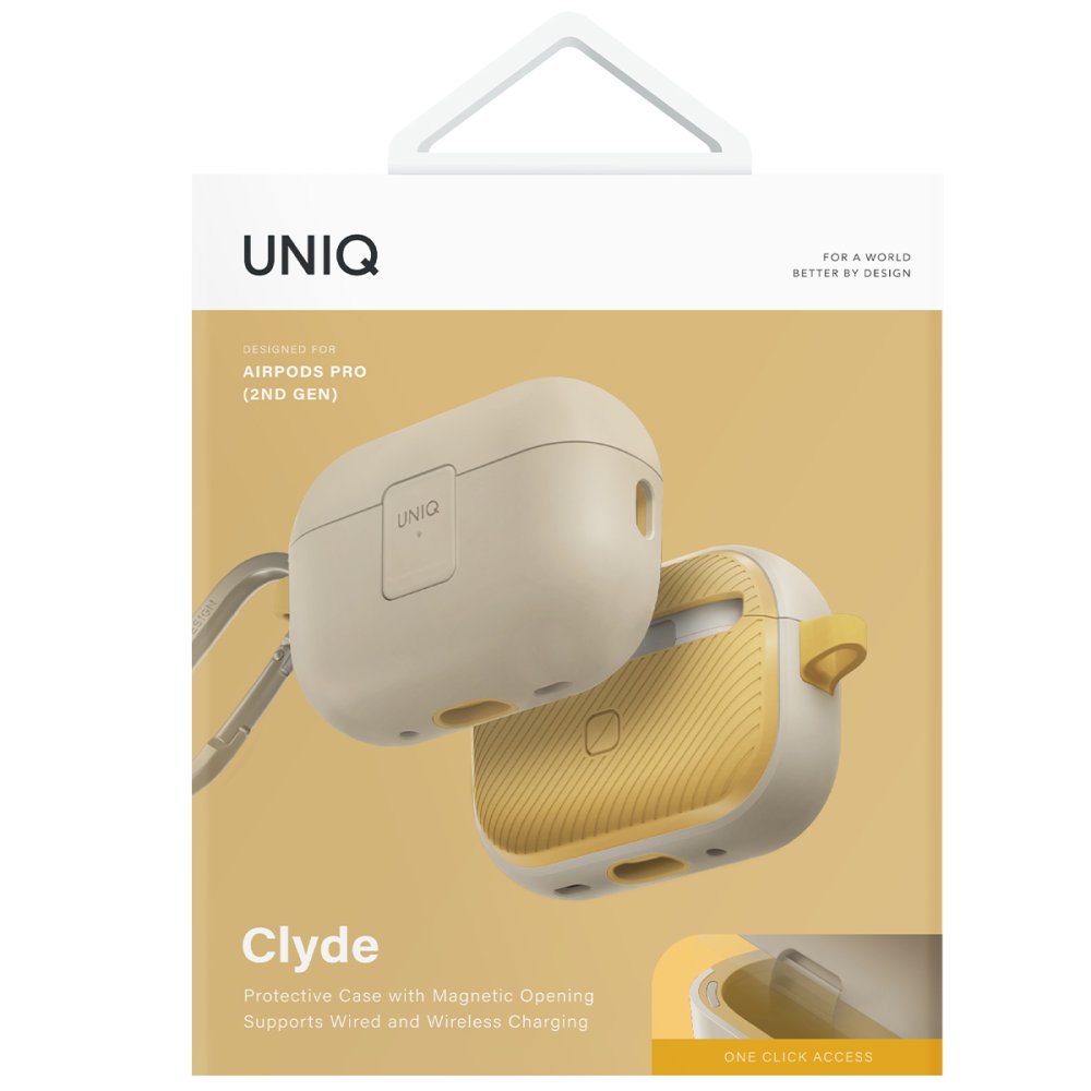 Uniq Airpods Pro 2 (2.nesil) Clyde Kilitli Kılıf