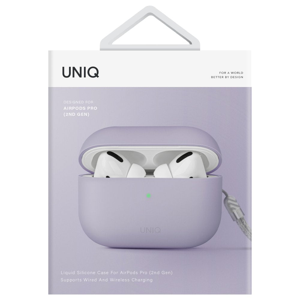 Uniq Airpods Pro 2 (2.nesil) Lino Silikon Kılıf